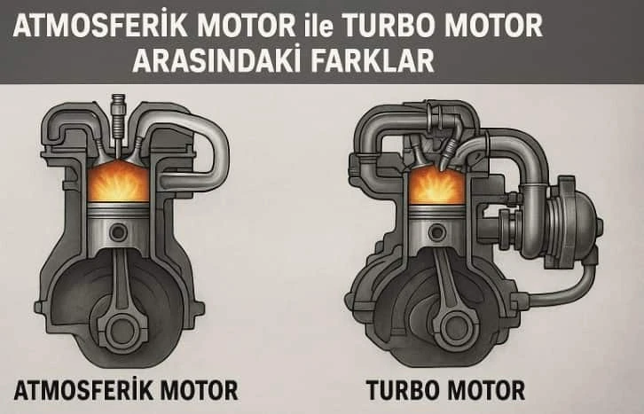 Atmosferik Motor ile Turbo Motor Arasındaki Farklar