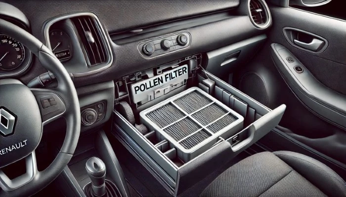 Clio 4 Polen Filtresi Nerede?