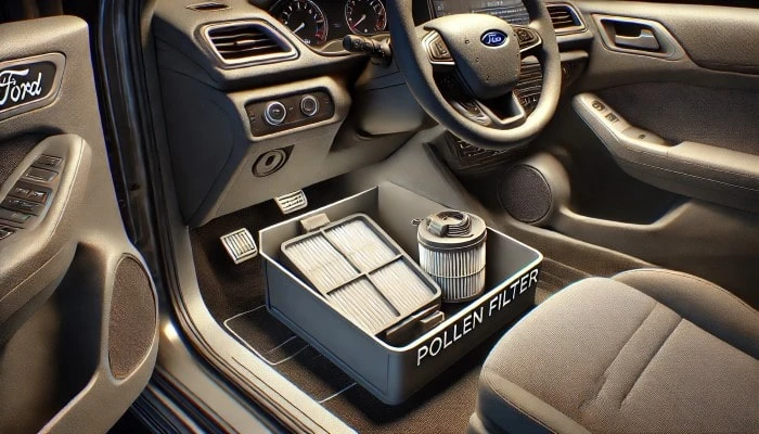 Ford Courier Polen Filtresi Nerede?