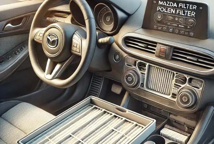 Mazda 3 Polen Filtresi Nerede?
