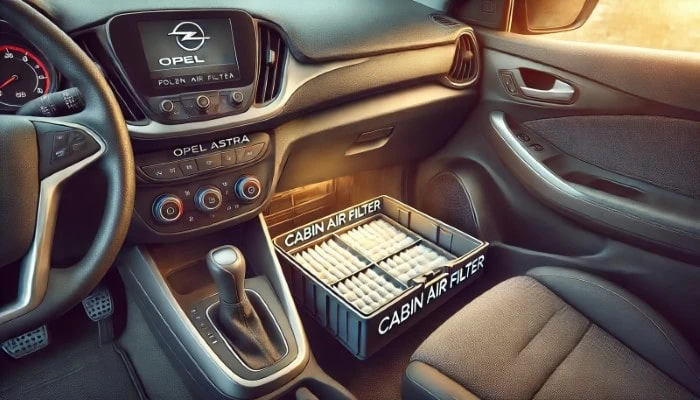 Opel Astra Polen Filtresi Nerede?