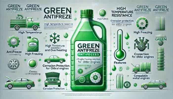 Yeşil Antifriz Özellikleri