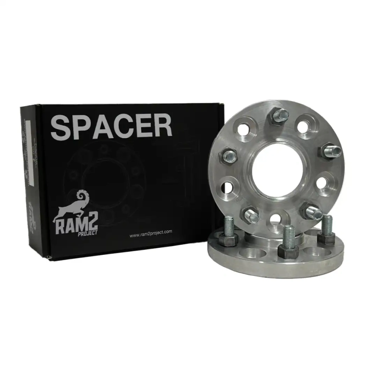 Ram2 Spacer 5x114,3 67,1 15mm Silver