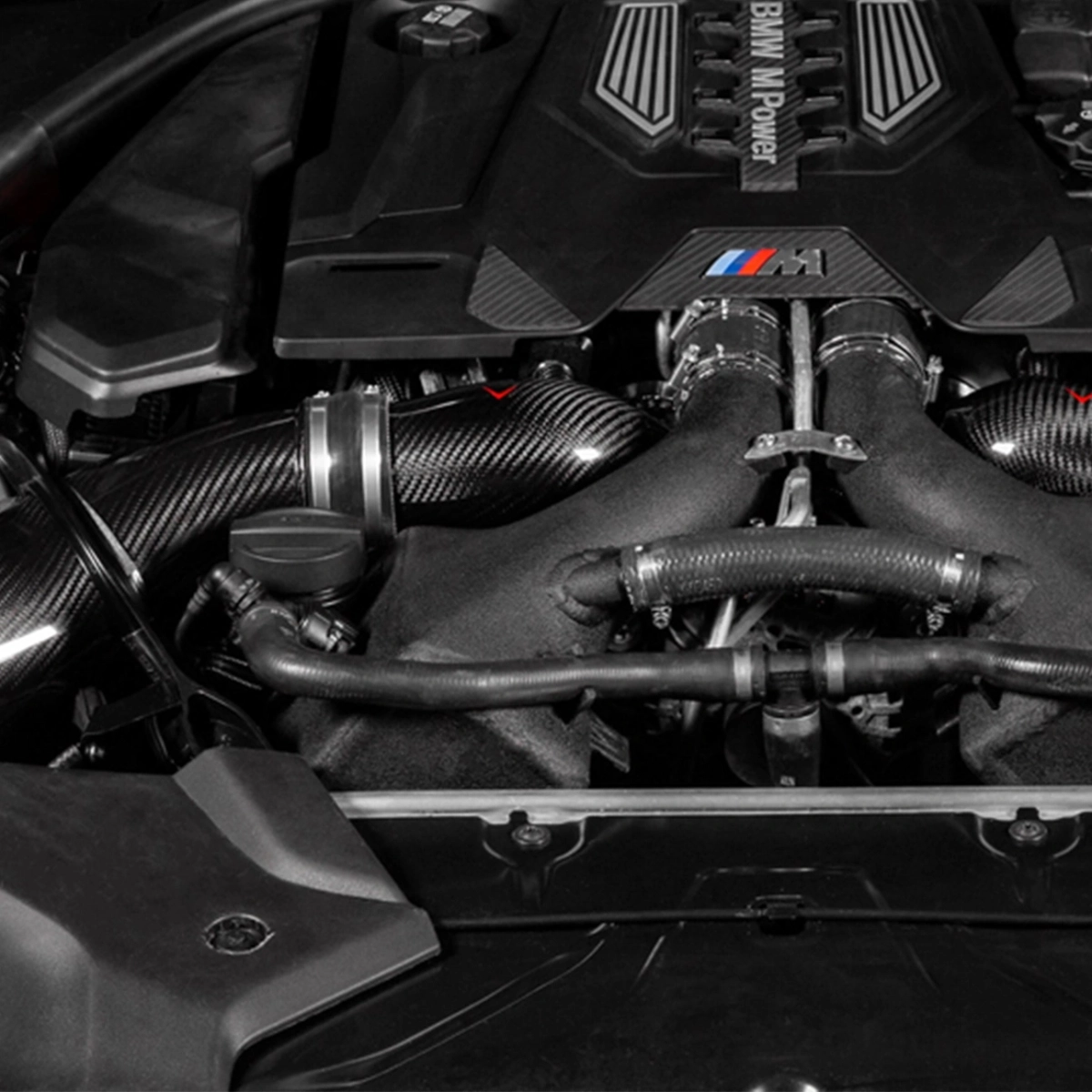 Eventuri Karbon Turbo Inlet Kit - Bmw M5 F90 - M8 F92