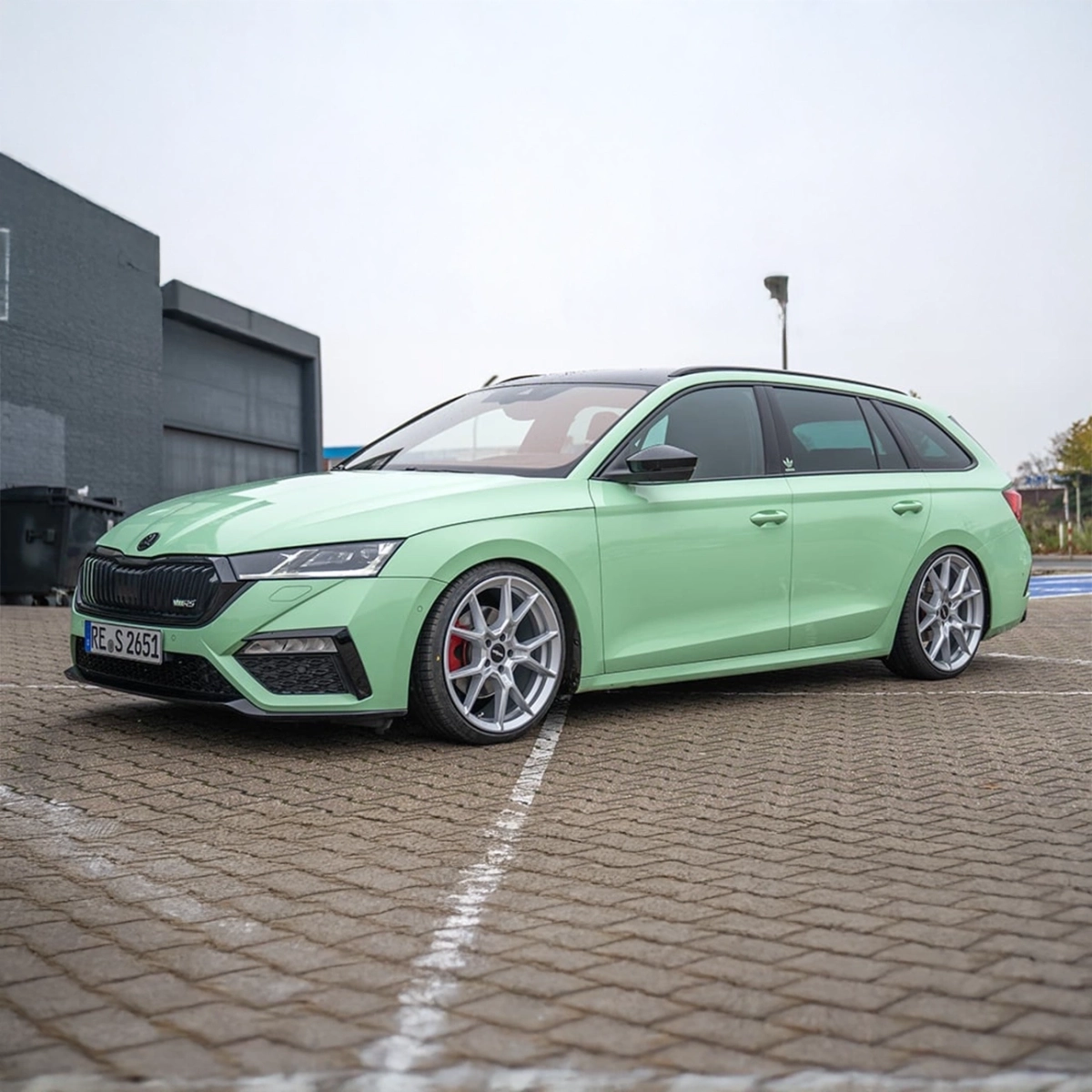 Rotiform KPR Silver 8,5x19 5x112 ET45 CB:66.56 Takım Jant