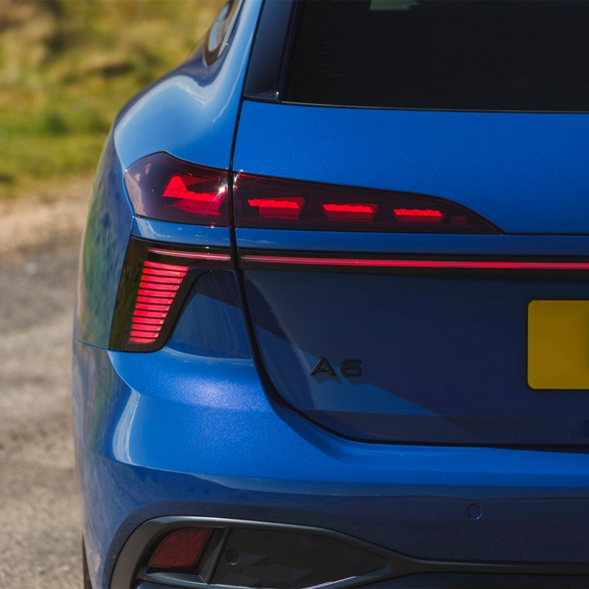 Audi Sport A6 Bagaj Amblemi - Siyah