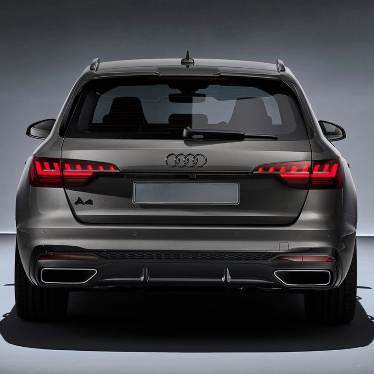 Audi Sport Rings Audi Amblemi - Siyah ( Bagaj Arkası)