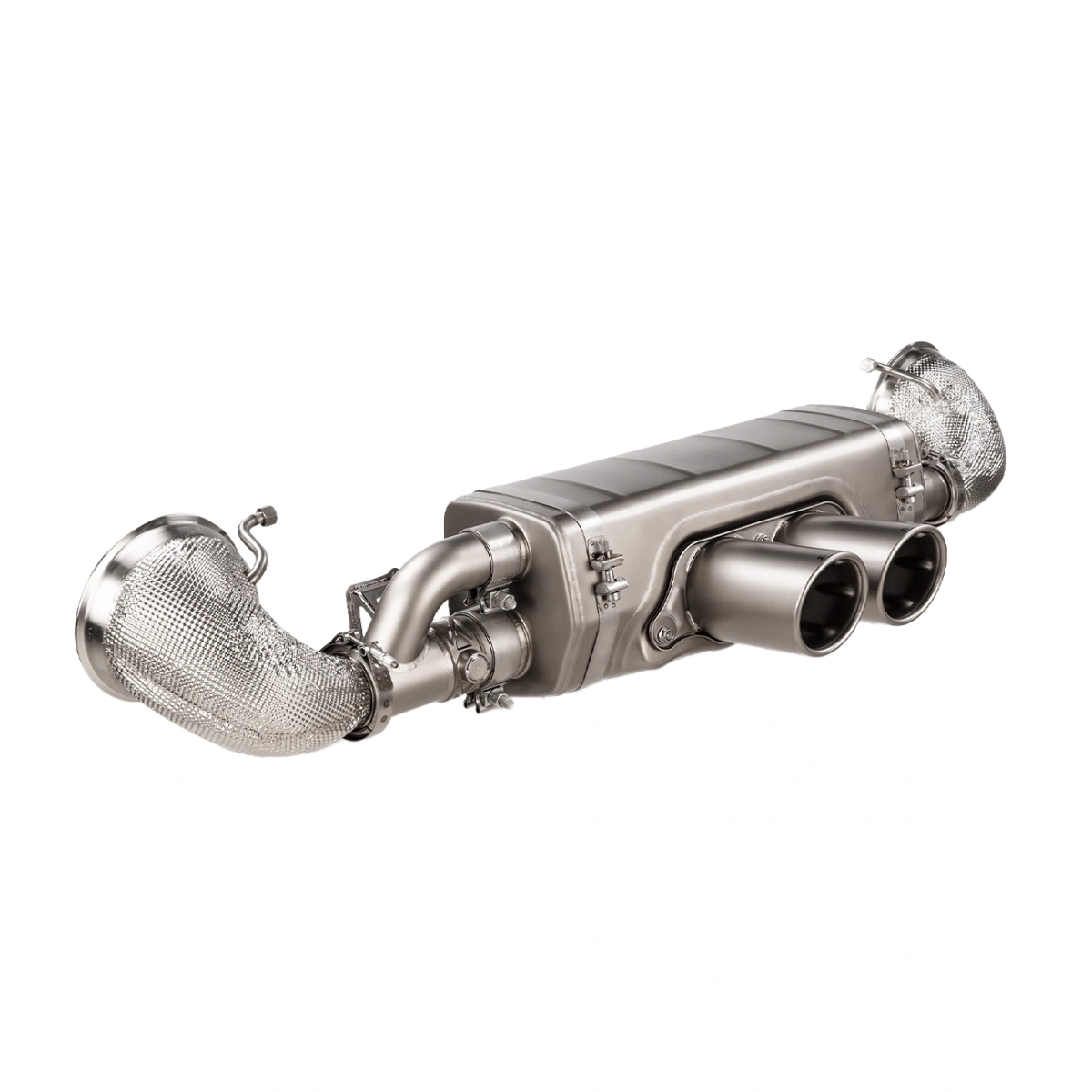 Akrapovic S-PO/TI/23 Titanium Exhaust System - Porsche 911 GT3 - GT3 RS (992 - 992.2) Slip-On Race Line