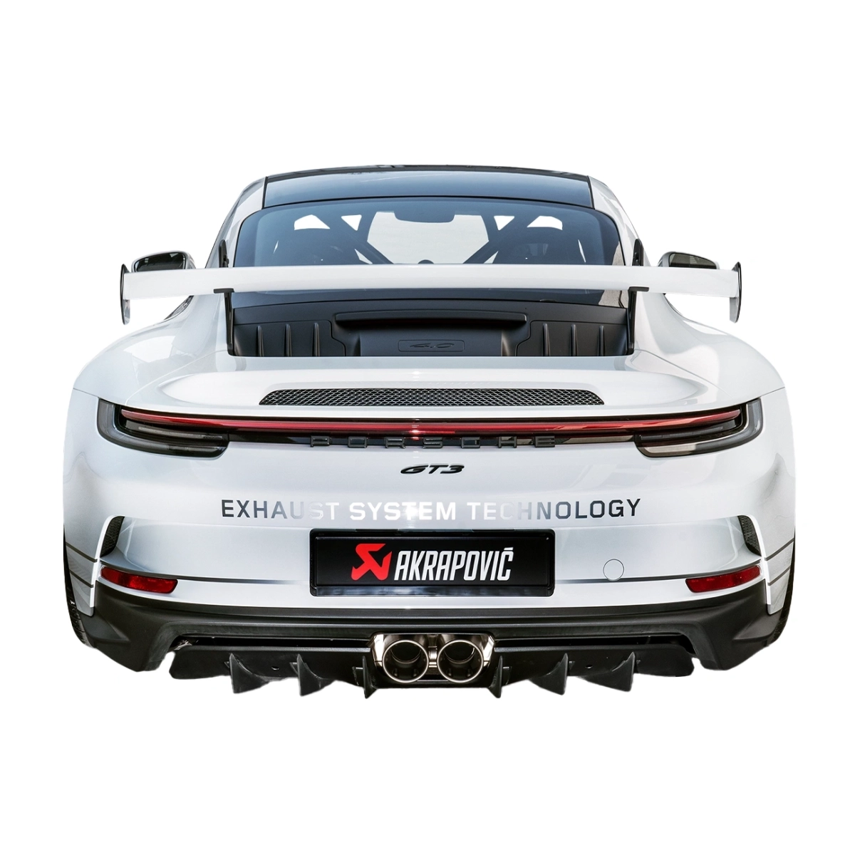 Akrapovic S-PO/TI/23 Titanium Exhaust System - Porsche 911 GT3 - GT3 RS (992 - 992.2) Slip-On Race Line