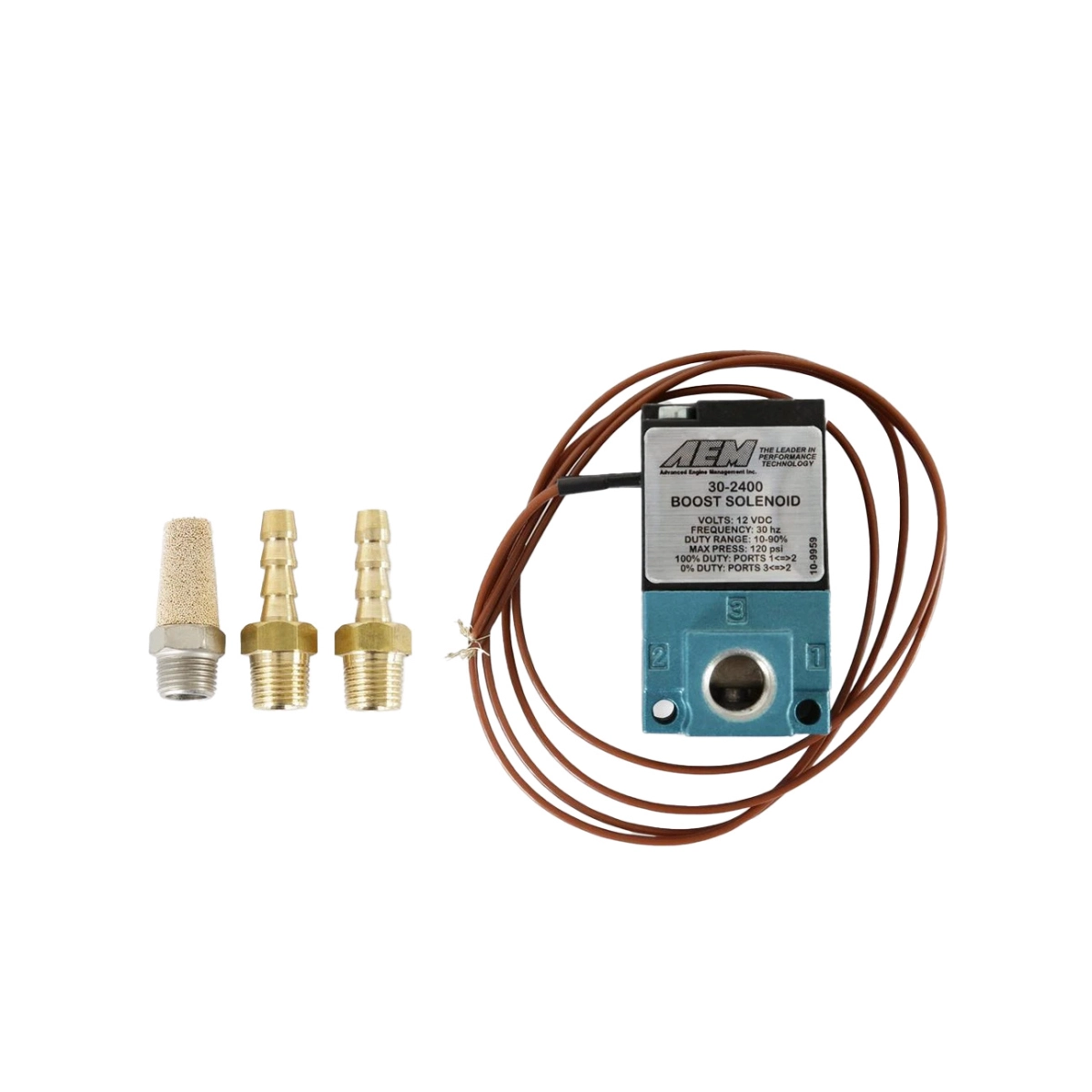 AEM Electronics Boost Kontrol Solenoid Kit - 30-2400