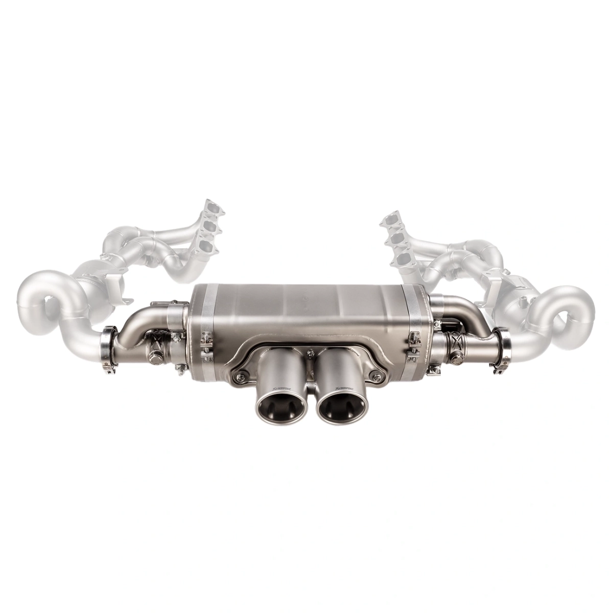 Akrapovic S-PO/TI/23 Titanium Exhaust System - Porsche 911 GT3 - GT3 RS (992 - 992.2) Slip-On Race Line