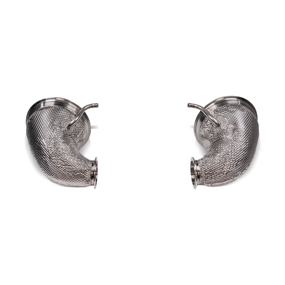 Akrapovic P-CP034 Adapter Set - Porsche 911 GT3 - GT3 RS (992 - 992.2) Slip-On Race Line (Stainless Steel)