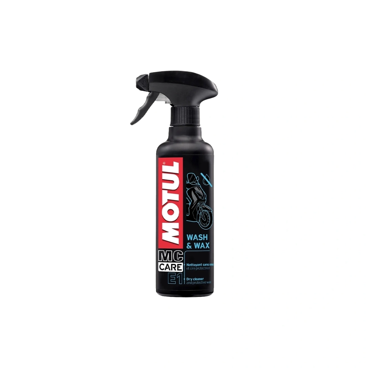 Motul MC Care E1 Susuz Temizleyici & Cila - Wash & Wax - 400 mL