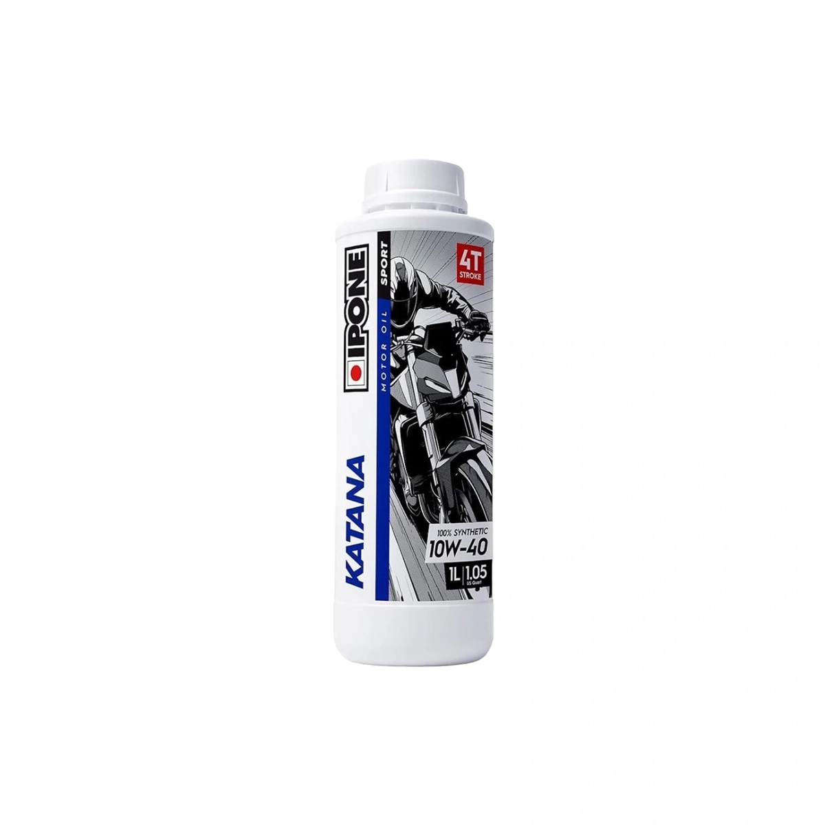 IPONE Full Power Katana 10W-40 4T Motosiklet Yağı - %100 Sentetik Ester - 1 Lt