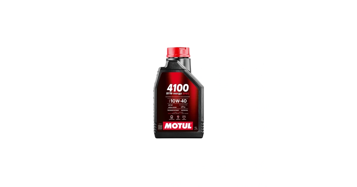Motul 4100 Synergy Spec 10W-40 Motor Yağı - Yarı Sentetik - 1 Lt