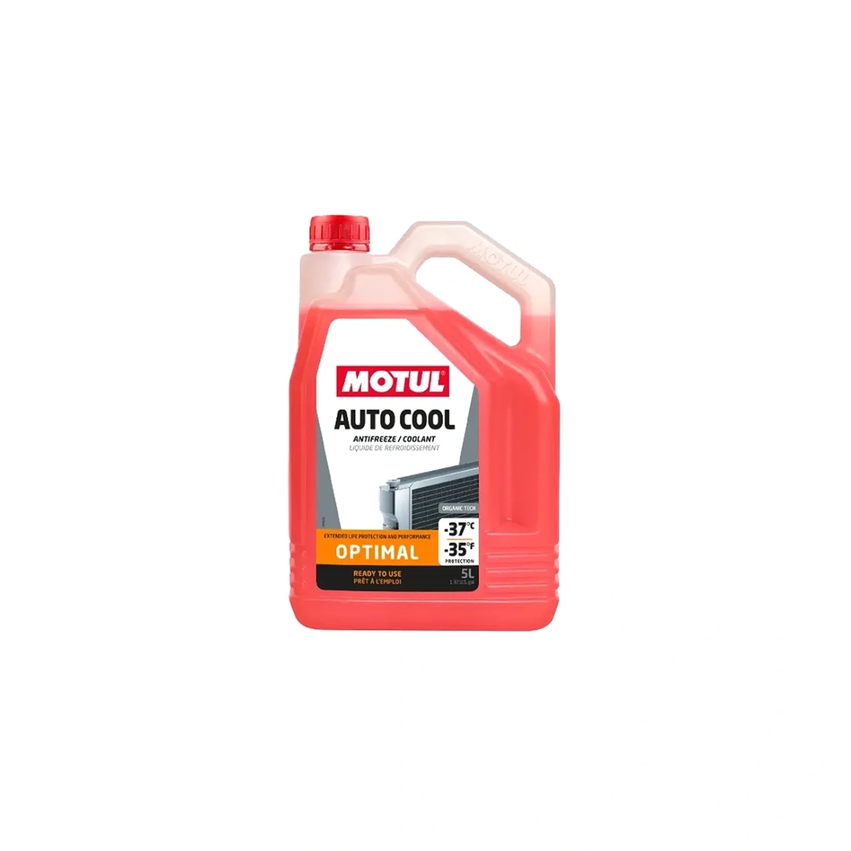 Motul Auto Cool Optimal -37°C Antifriz - 5 Lt