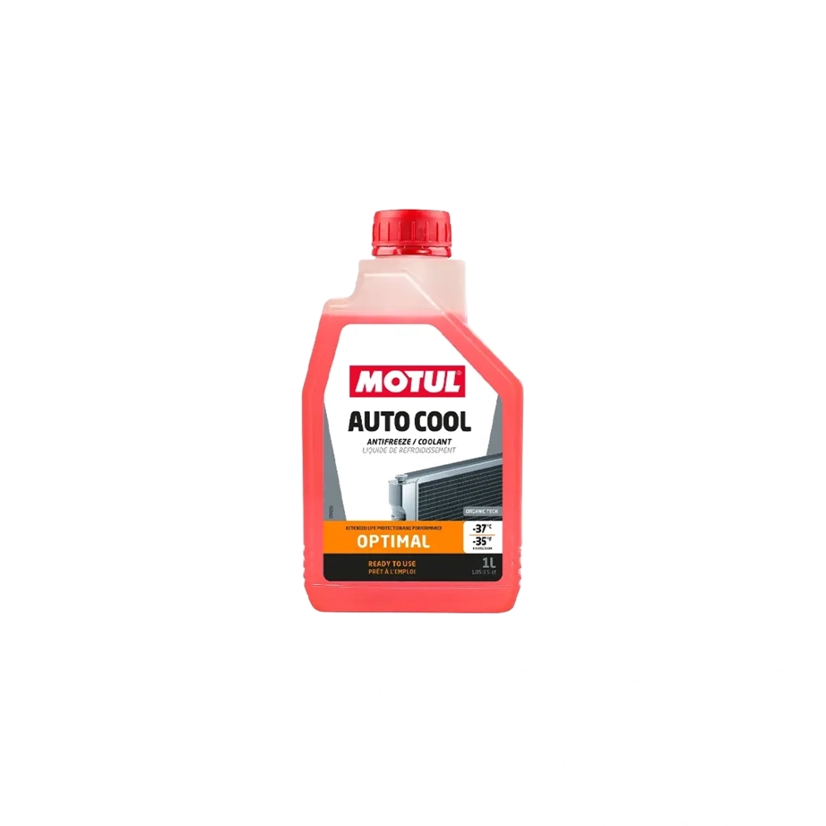 Motul Auto Cool Optimal -37°C Antifriz - 1 Lt