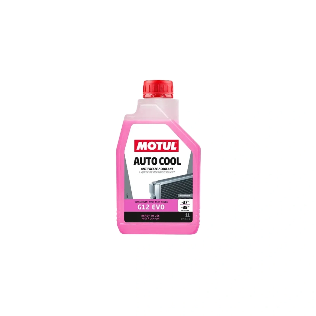Motul Auto Cool G12 Evo -37°C Antifriz - 1 Lt