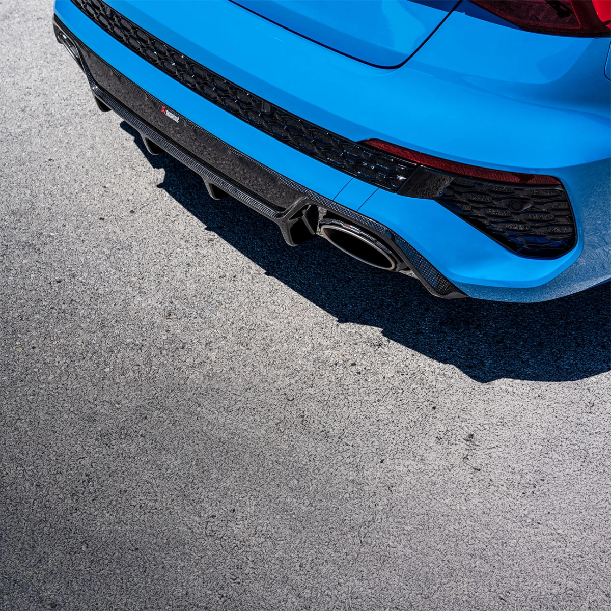 Akrapovic Karbon Fiber Arka Difüzör - Audi RS3 Sedan-Sportback 2022-2024