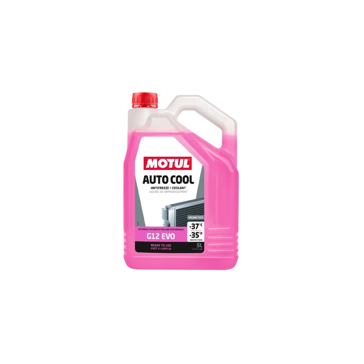 Motul Auto Cool G12 Evo -37°C Antifriz - 5 Lt