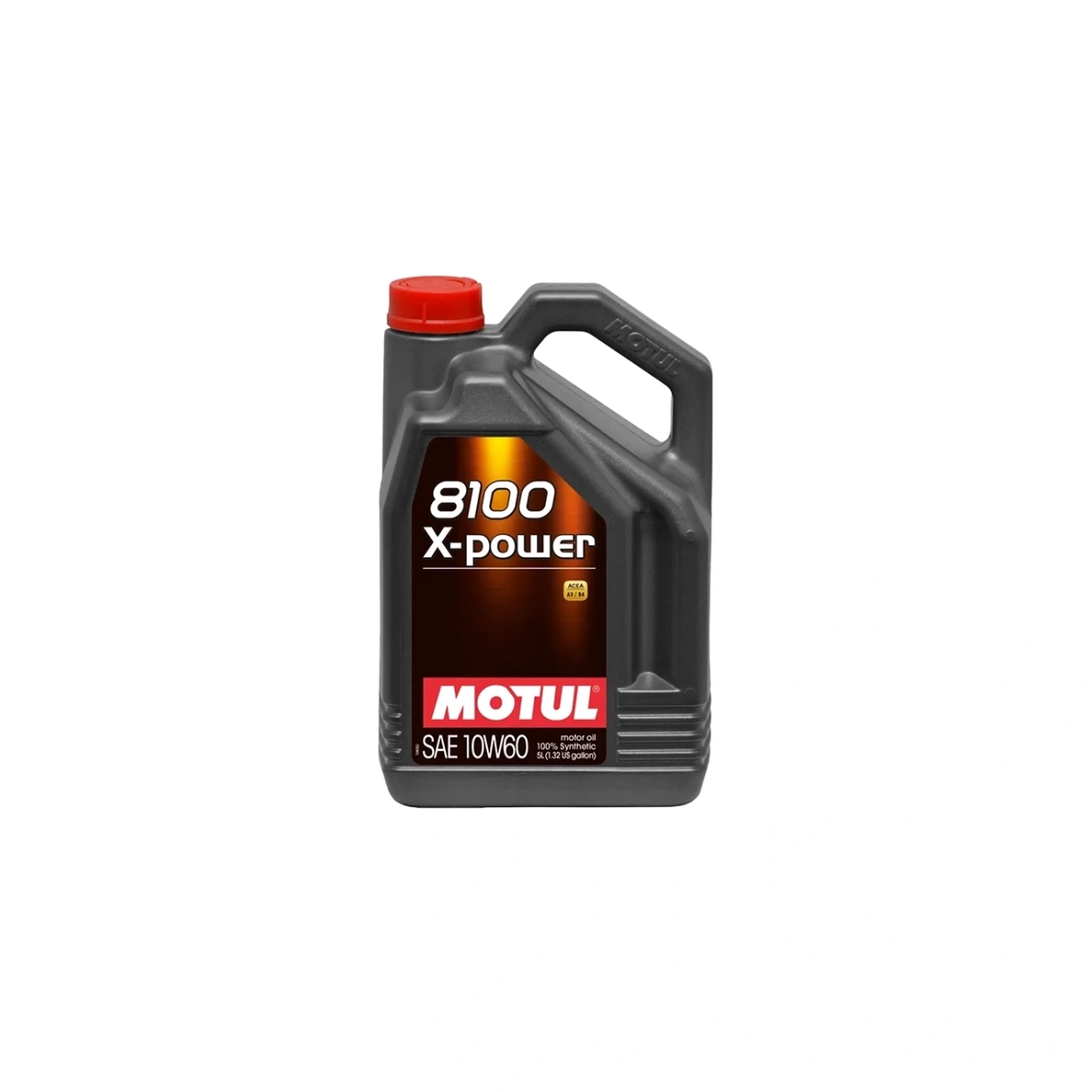 Motul 8100 X-Power 10W-60 Motor Yağı - %100 Sentetik - 5 Lt