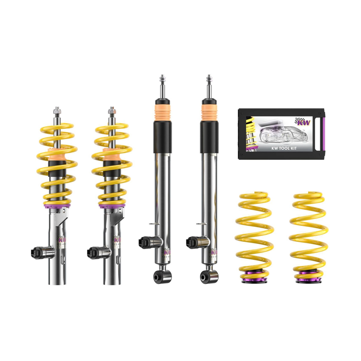 KW DDC Plug & Play Coilover Kiti - BMW 2-Serisi (G42) - 3-Serisi (G20) - 4-Serisi (G22) - 2018+