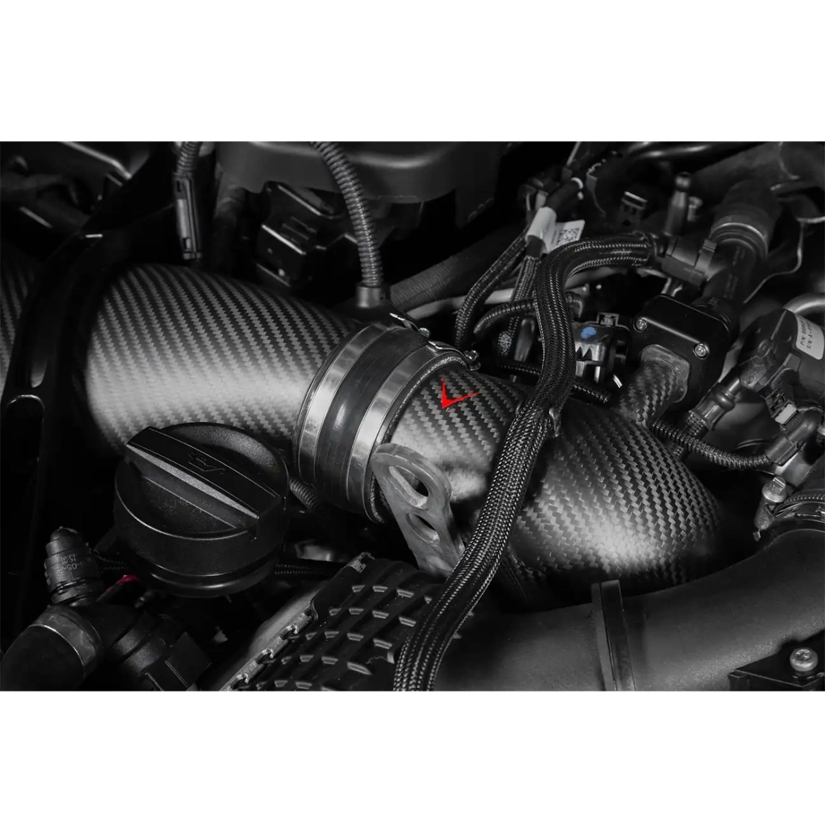 Eventuri Karbon Fiber Turbo Inlet Seti (Gloss Finish) – BMW M5 (G90 / G99)