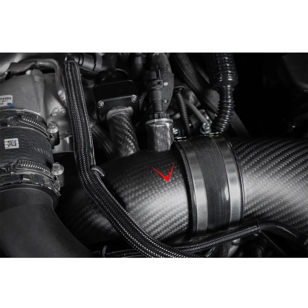 Eventuri Karbon Fiber Turbo Inlet Seti (Gloss Finish) – BMW M5 (G90 / G99)