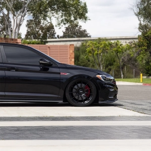 Rotiform DTM Satin Black 8,5x18 5x112 / 5X120 ET45 CB:72.56 Takım Jant