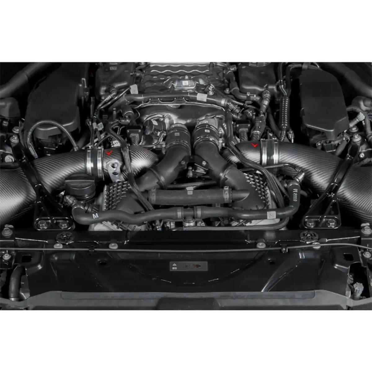 Eventuri Karbon Fiber Turbo Inlet Seti (Gloss Finish) – BMW M5 (G90 / G99)
