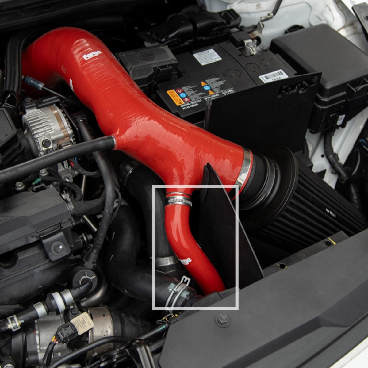 Forge Motorsport Hyundai I20N Dump Valve Discharge Hortumu - Kırmızı