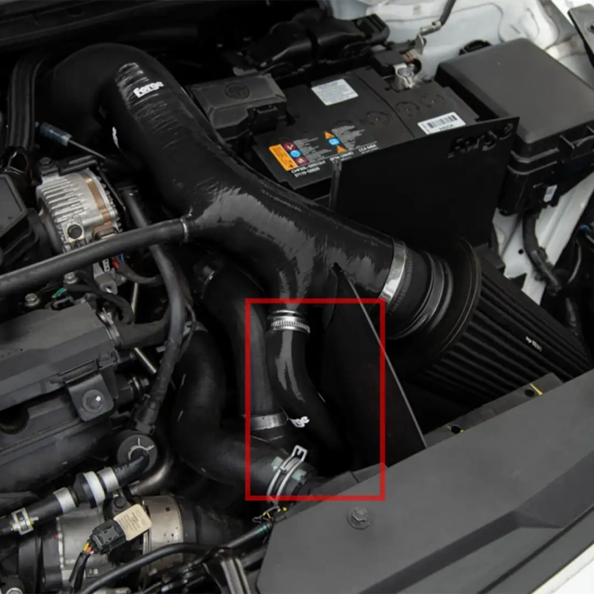 Forge Motorsport Hyundai I20N Dump Valve Discharge Hortumu - Siyah