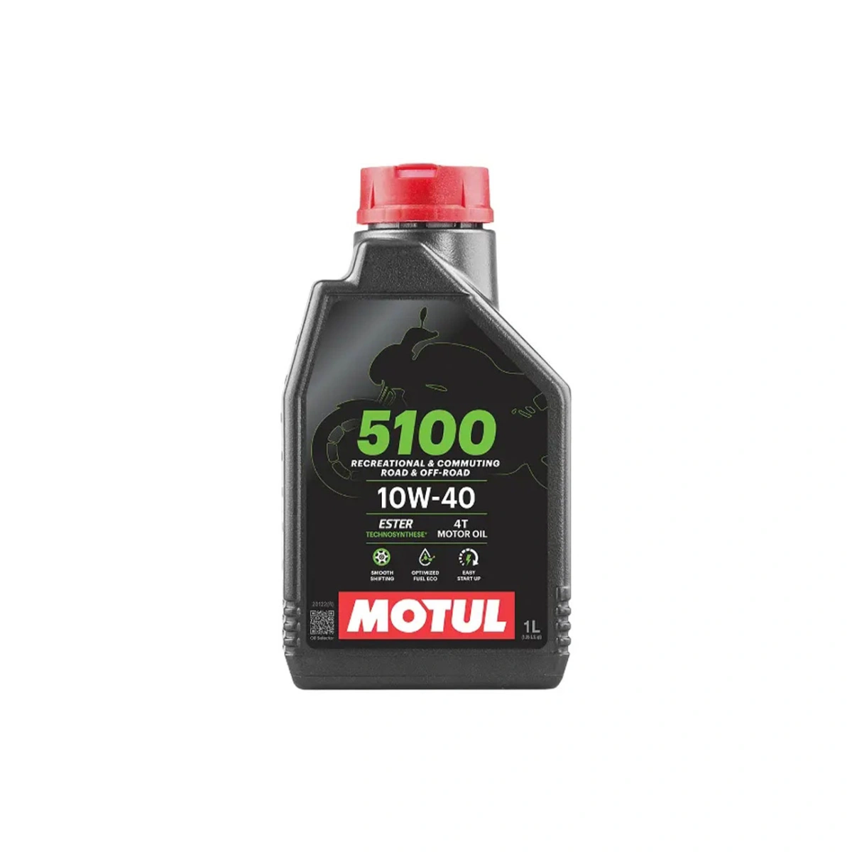 Motul 5100 4T 10W-40 Technosynthese Yarı Sentetik Motor Yağı - 1 Lt ( Üretim Yılı: 2025 )