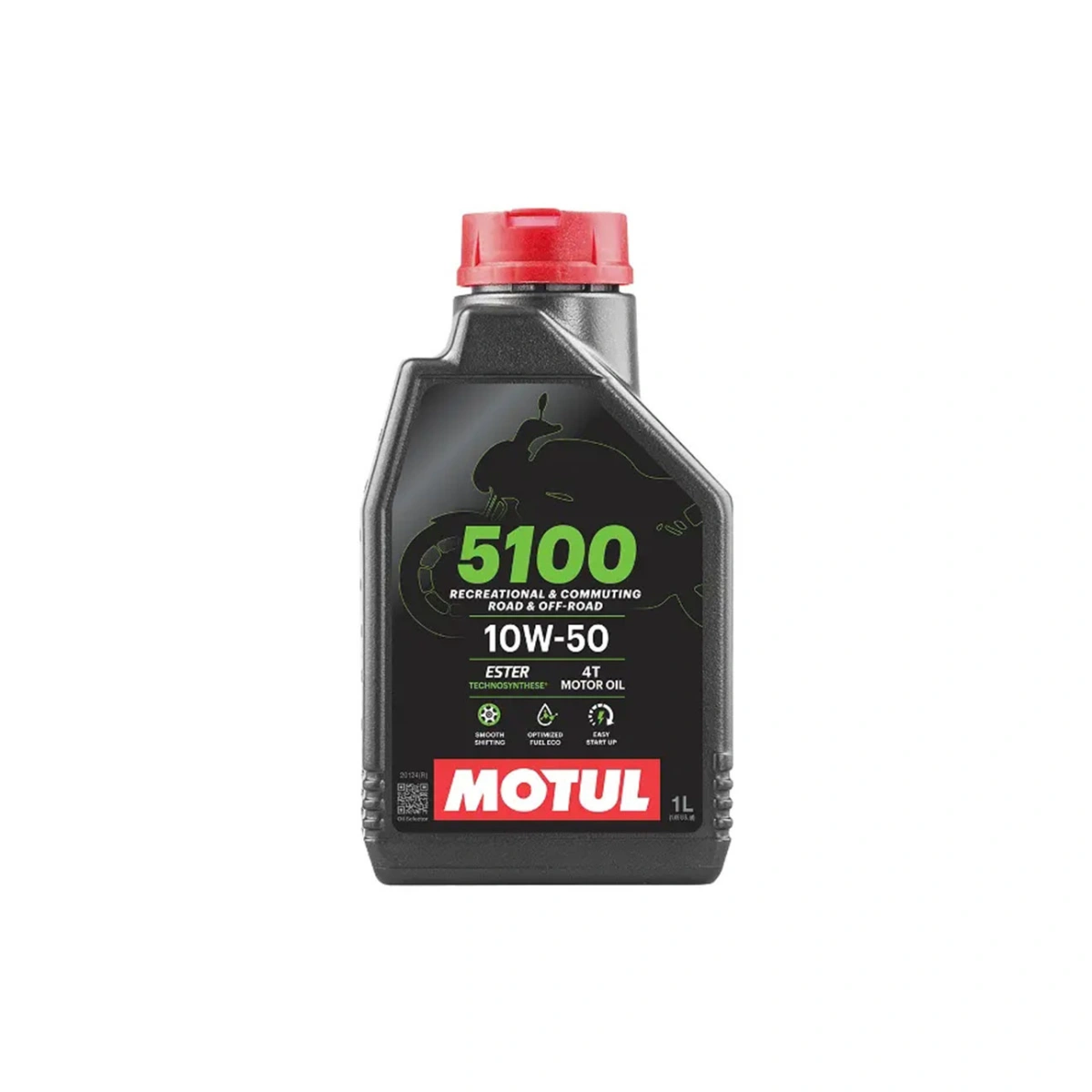 Motul 5100 4T 10W-50 Technosynthese Yarı Sentetik Motor Yağı - 1 Lt ( Üretim Yılı: 2025 )