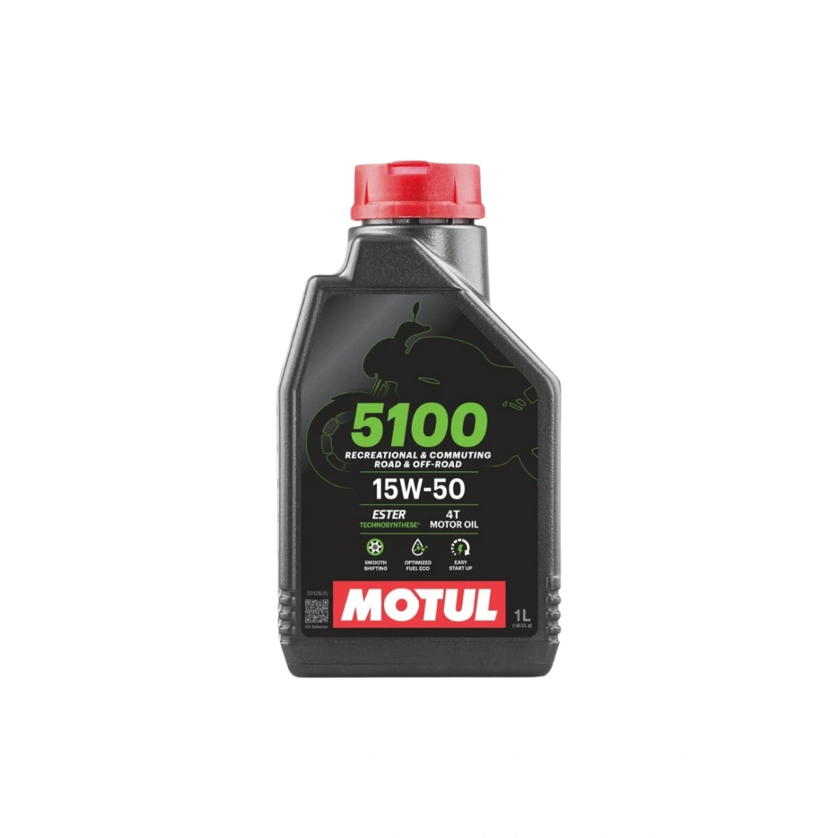 Motul 5100 4T 15W-50 Technosynthese Yarı Sentetik Motor Yağı - 1 Lt ( Üretim Yılı: 2025 )