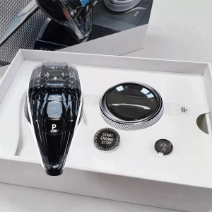 XPlagin Bmw X3 X4 X5 X6 X7 iX3 MGU X Etiketli Kristal Topuz - Tuş Seti (4'lü) 2022+ - Vites-Multimedya-VOL-Start/Stop