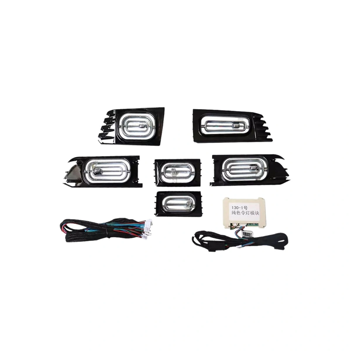 XPlagin Bmw X5 X6 X7 - G05-G06-G07 RGB LED Havalandırma Ambiyans Seti (6'lı)