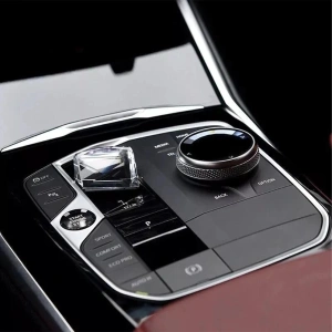 XPlagin Bmw 2-3-4 Serisi i3 i4 X3 Kristal Vites - Tuş Seti (4'lü) - Vites-Multimedya-VOL-Start/Stop