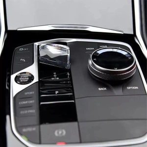 XPlagin Bmw 2-3-4 Serisi i3 i4 X3 Kristal Vites - Tuş Seti (4'lü) - Vites-Multimedya-VOL-Start/Stop