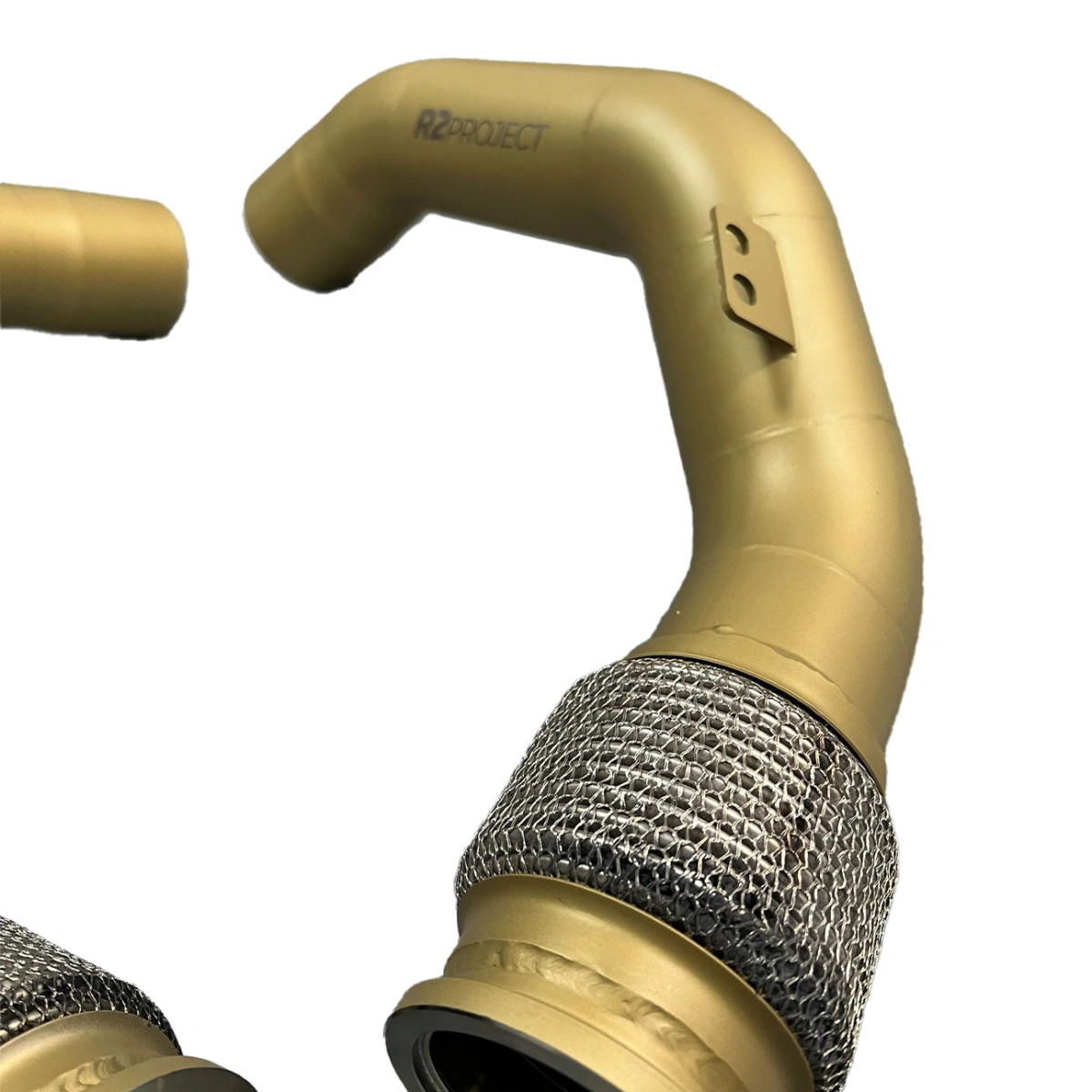 R2P Bmw M5 - M8 F90-F91-F92-F93 Secondary Downpipe - Isı Yalıtım Kaplamalı