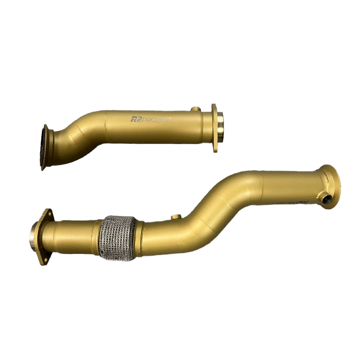 R2P Bmw M3 - M4 - M2C F80-F82-F83-F87 Downpipe - Isı Yalıtım Kaplamalı