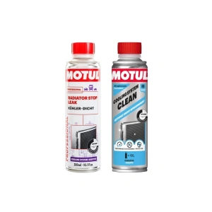 Motul Radyatör Temizleyici & Sızıntı Önleyici Set - 2x300 mL