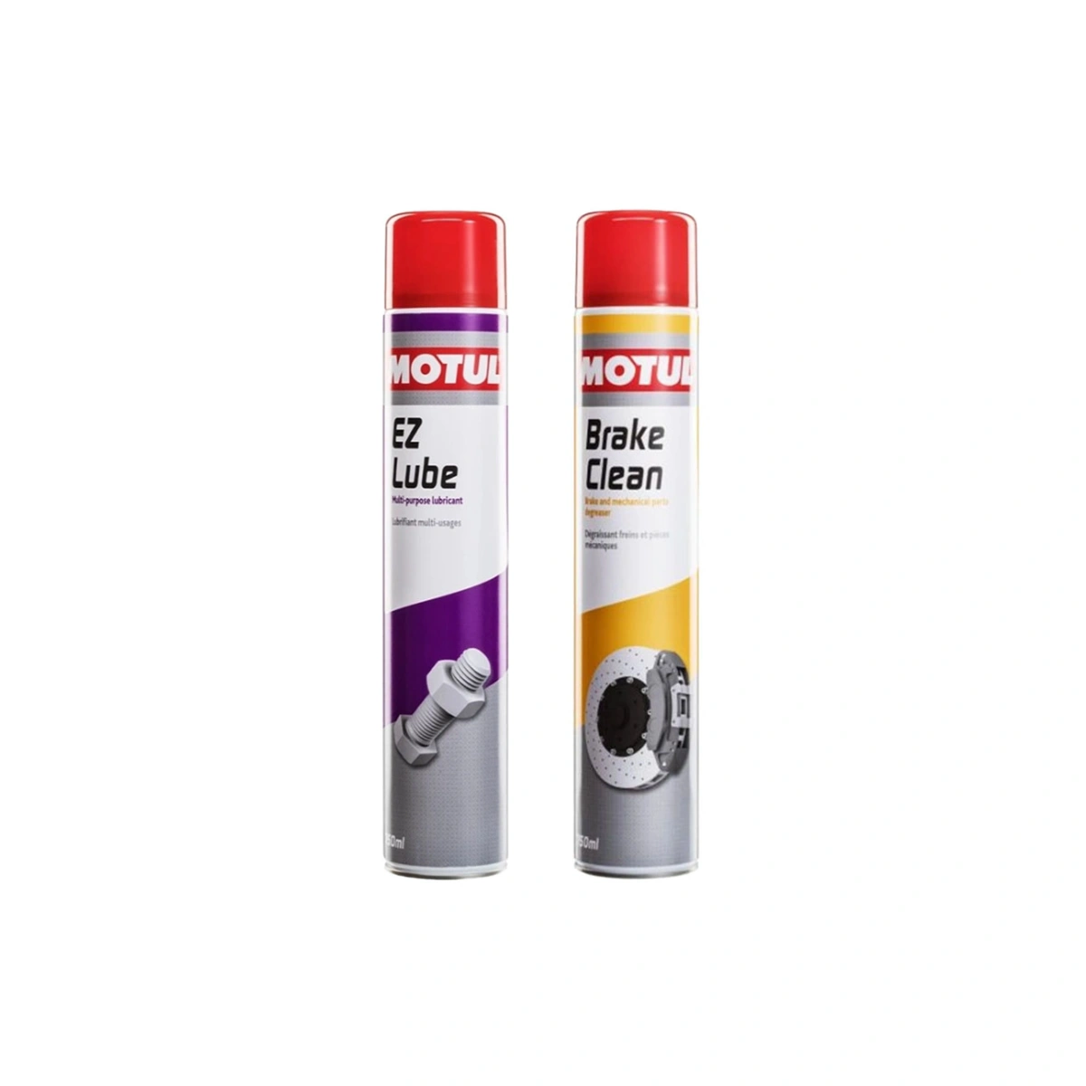 Motul Pas Sökücü & Fren Temizleyici Set - 2x750 mL