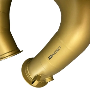 R2P Bmw M5 - M8 F90-F91-F92-F93 - Primary Downpipe - Isı Yalıtım Kaplamalı