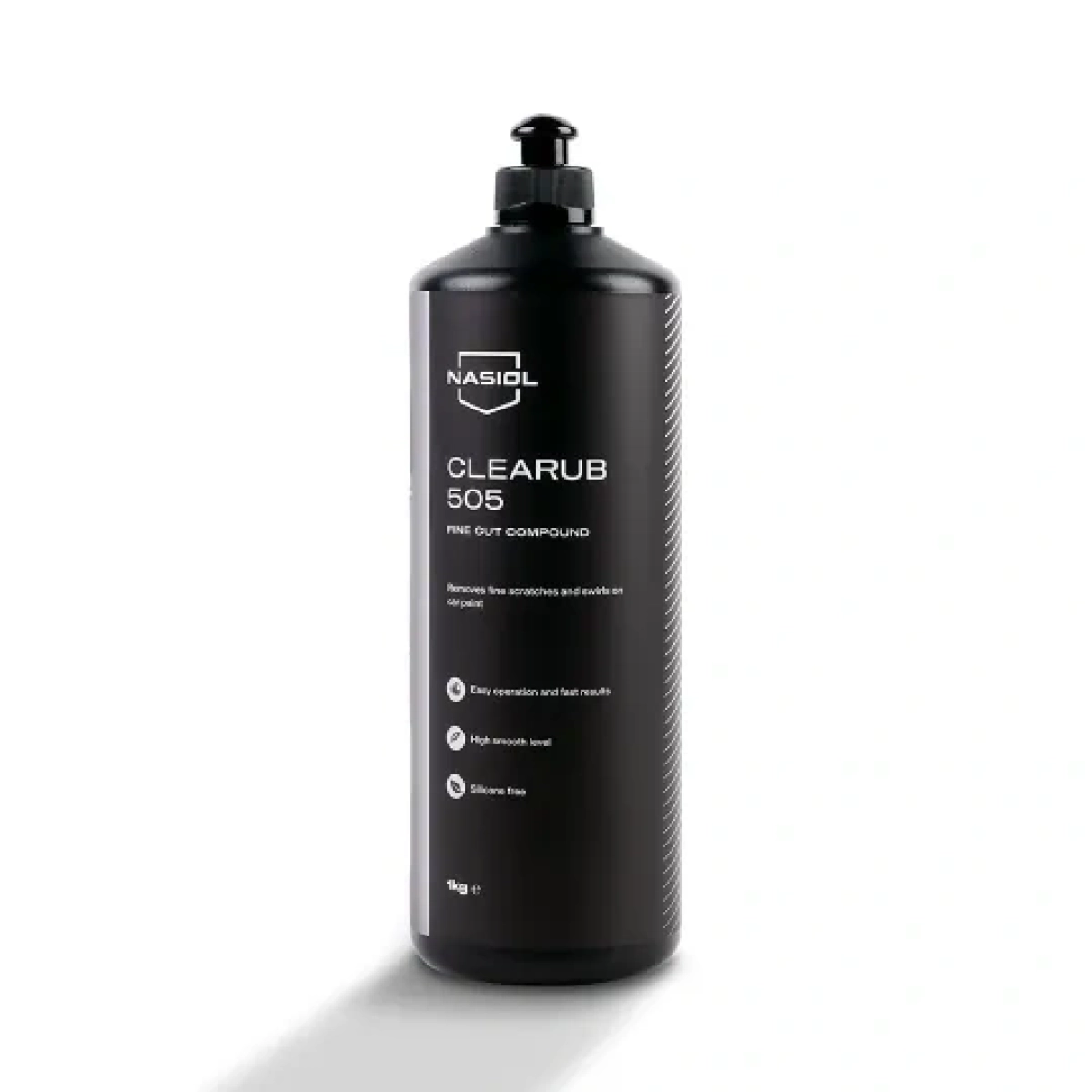 Nasiol Glasshield Clearub 505 1000g Polisaj Pasta Çizik Giderici & Temporoad 500ml Geçici Boya Koruyucu