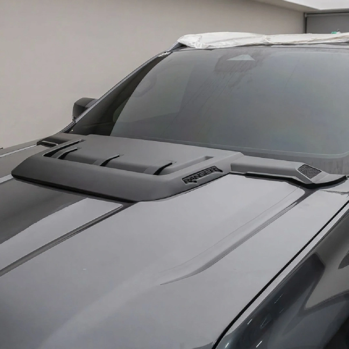 Monde Raptor Type Scoop Ford Ranger 2023+ Kaput Hava Giriş Aksesuarı - Raptor Görünüm