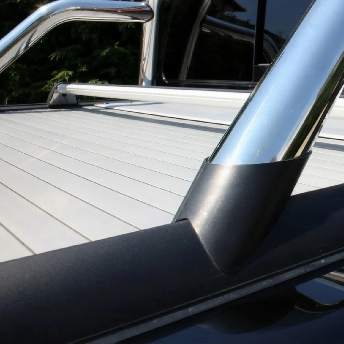 Maximus Top Rollbar Nissan NP300 Navara Çelik Rollbar Kasa Koruma (Krom)