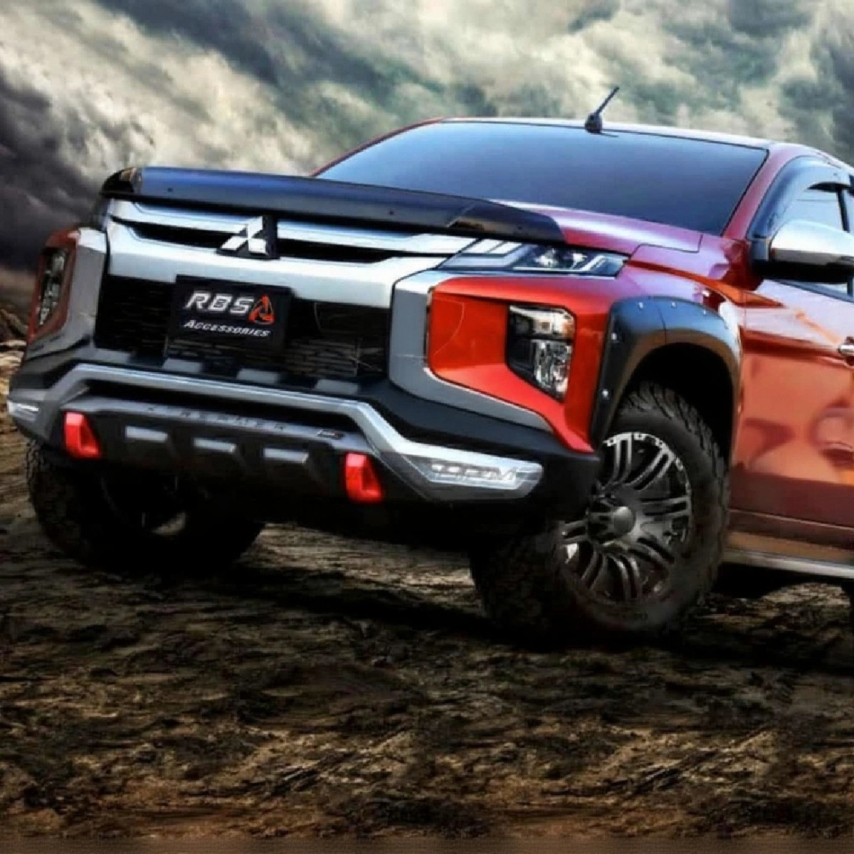 RBS Ön Tampon Mitsubishi L200 - Off-Road Güçlendirilmiş Ön Tampon