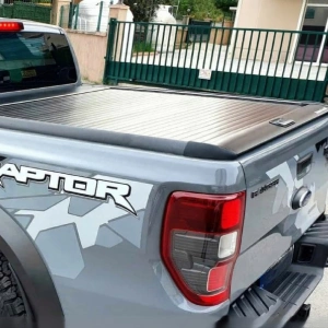 Maximus Top v1 Roller Ford Ranger XLT Sürgülü Kasa Kapağı (Siyah) - Tonneau Cover