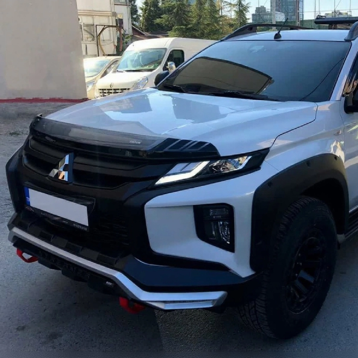 RBS Ön Kaput Rüzgarlığı - Hood Deflector Bug Shield Koruma Mitsubishi L200
